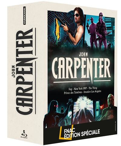 Coffret John Carpenter 5 Films Édition Spéciale Fnac Blu-ray - John  Carpenter - Blu-ray - Achat & prix