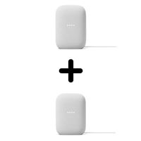 Pack d'enceintes intelligentes Google Nest Audio Galet