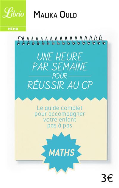 Une heure par semaine pour réussir au CP : mathématiques