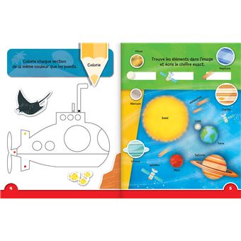 Mon cahier d'activités - Motricité fine - Logique - Observation