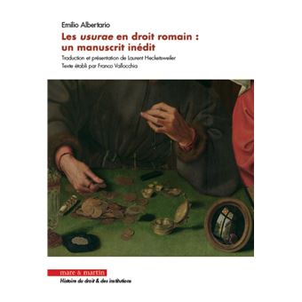 Les usurae en droit romain : un manuscrit inédit