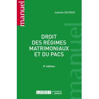 Régimes Matrimoniaux - Tout Le Droit Civil - Livre, BD | Fnac