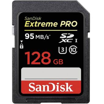 Carte Memoire Sandisk Extreme Pro Sdxc 128go 95mo Seconde Uhs I