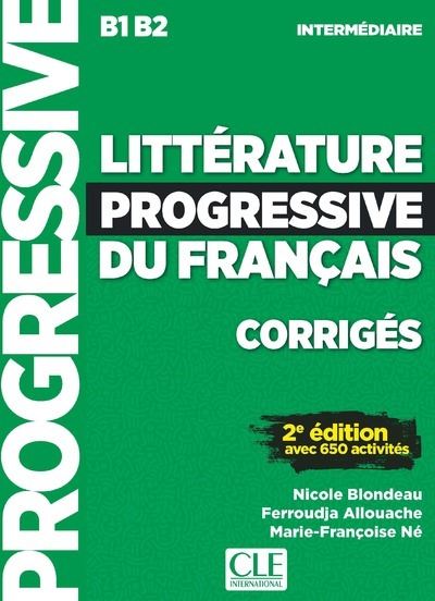 Littérature progressive du français Intermédiaire corrigés 2ed