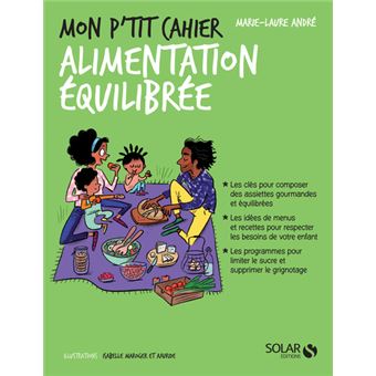 Mon p'tit cahier Alimentation équilibrée