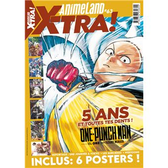 Anime Land Tome 63 Animeland Xtra 63 One Punch Man Collectif Broche Achat Livre Fnac