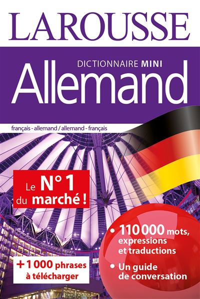 Dictionnaire Mini Allemand Edition Bilingue Français-allemand Et ...