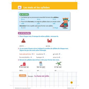 Petit cahier LAROUSSE d'orthographe et de dictées CP