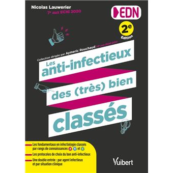 Les anti-infectieux des (très) bien classés pour les ECNi