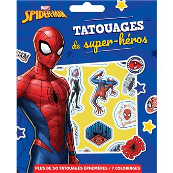SPIDER-MAN - Les Ateliers Disney - Tatouages - Marvel