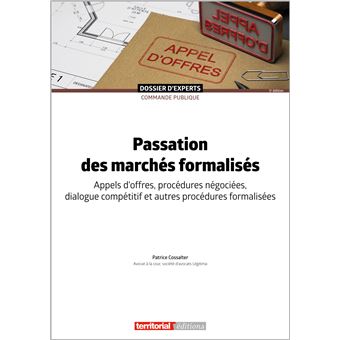Passation des marchés formalisés