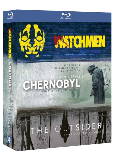 Coffret Watchmen + Chernobyl + The Outsider Blu-ray