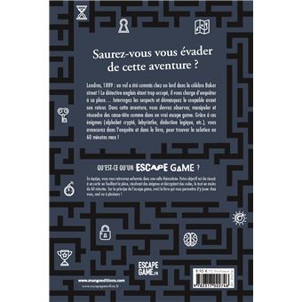 Escape Game : Enquête à Baker Street