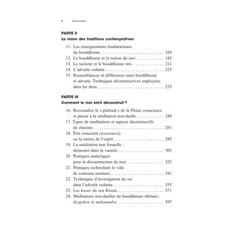 Vacuité et non-dualité - Méditations pour déconstruire le moi