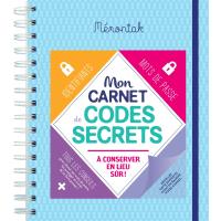 Mémoniak - mon carnet de codes secrets (édition 2021) : Collectif