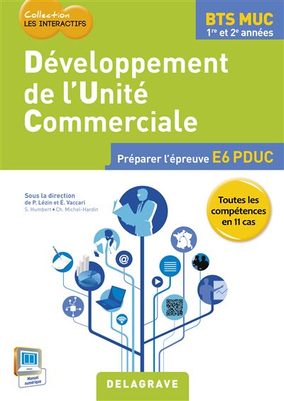 Développement de l'unité commerciale BTS MUC 1ère et 2ème années