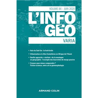 L'information géographique - n°2/2020 Varia