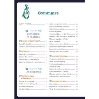 Recettes secrètes des druidesses