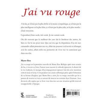J'ai vu rouge