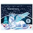 Licornes de Rêve - Carnet créatif - Magie de Noël