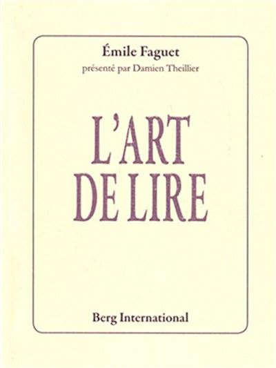 Art de lire