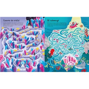 Les super-héros - Le grand livre des labyrinthes