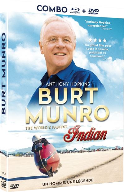 Burt Munro en Blu-ray