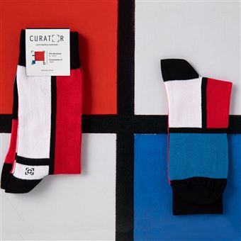 Chaussettes Curator Socks Piet Mondrian Composition 2