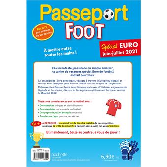 Passeport Foot Spécial Euro juin-juillet 2021