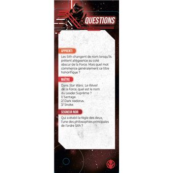 Star Wars - Sith contre Jedi, l'ultime bataille (éventails battle)