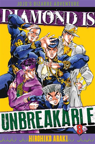 Vol.8 Jojo's bizarre adventure - Saison 4 - Diamond is unbreakable