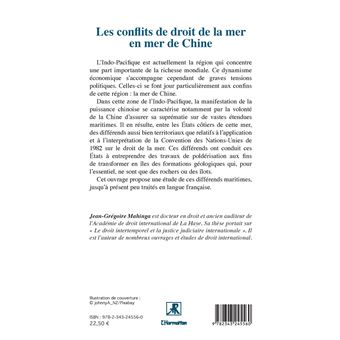 Les conflits de droit de la mer en mer de Chine