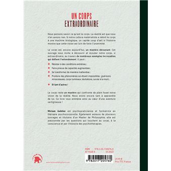 Un corps extraordinaire