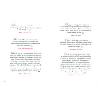 Un corps extraordinaire