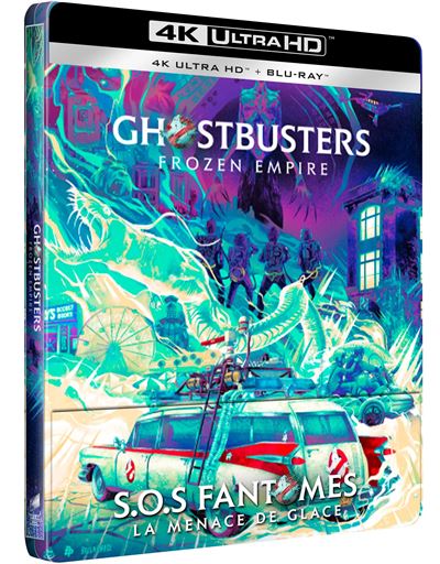 S.O.S. Fantômes : La Menace de glace Édition Limitée Steelbook® Blu-ray 4K Ultra HD