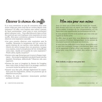 Petit livre - 5 minutes... pour lâcher prise - Mon petit journal pour prendre du recul et retrouver