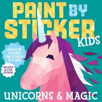 PAINT BY STICKER KIDS UNICORNS AND