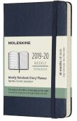 MOLESKIN AG9/0 SEMAINIER PF BLEU SAPHIR