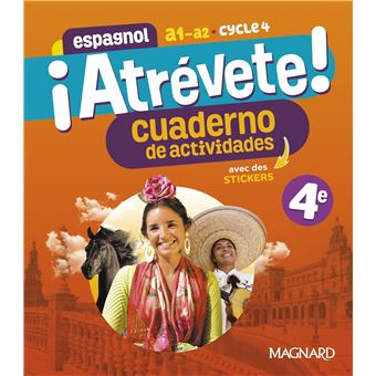 ¡ Atrévete ! Espagnol 4e (2023) - Cahier d'activités