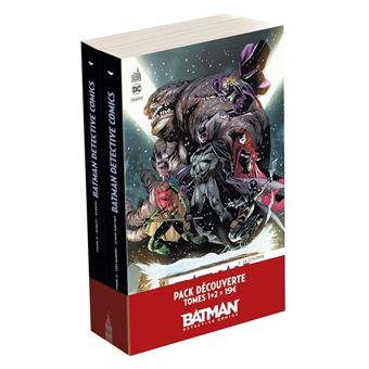Pack découverte Batman Détective Comics T1 + T2 offert