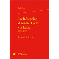 La Réception d'André Gide en Italie