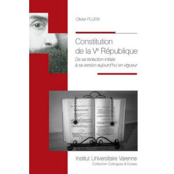 Constitution de la ve république