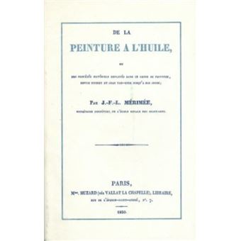 De la peinture a l'huile