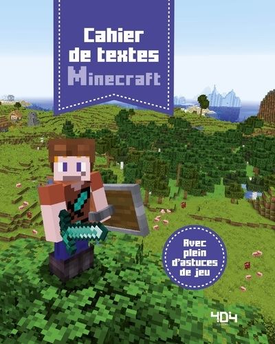 Minecraft Cahier De Textes Minecraft Stephane Pilet Broche Achat Livre Fnac