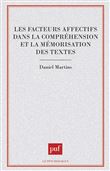 Les facteurs affectifs dans la compréhension et la mémorisation des textes