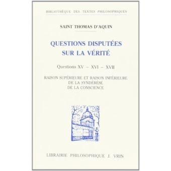 Questions disputées sur la vérité