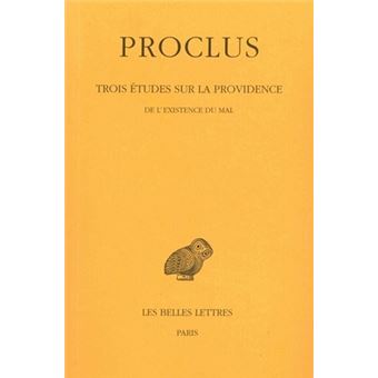 Trois études sur la providence. Tome III : De l'existence du mal