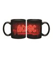 Coffee Mug AC/DC Power Up Black Logo