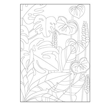 Tahiti - 100 dessins à colorier