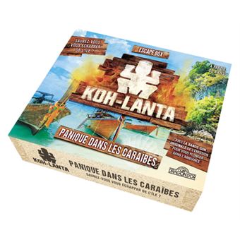 Koh-Lanta - Escape box - Panique dans les Caraïbes